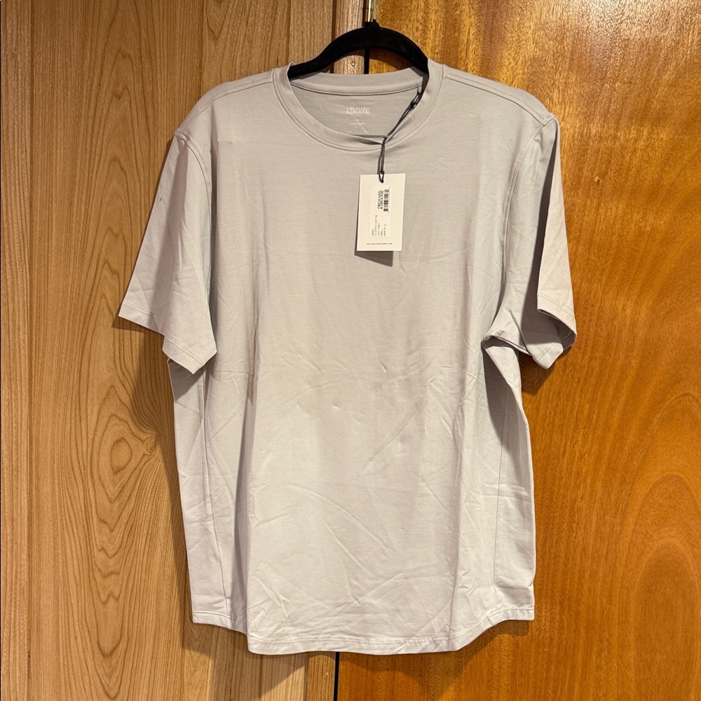 Orchard & Broome Stretch Zip Tee